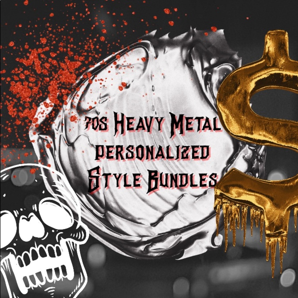 70s Heavy Metal Personalized Style Bundle